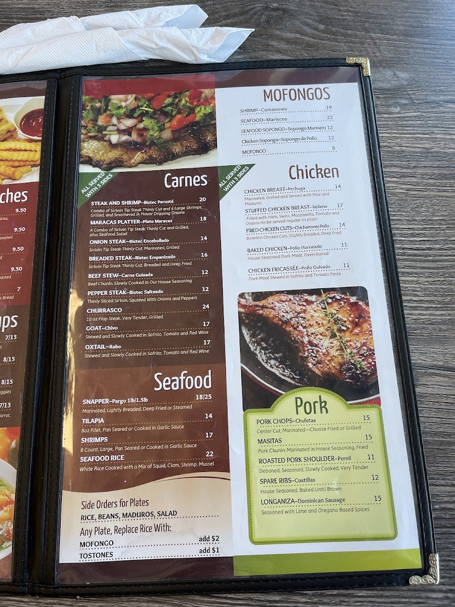 Maracas Restaurant Menu - Image 6